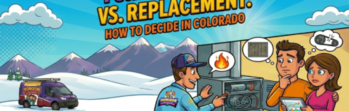Furnace Repair vs. Replacement: How to Decide in Colorado